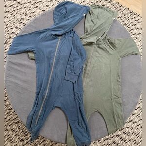 MINI MIOCHE Bundle of TWO Rompers (size 1/2)